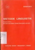 Metode linguistik