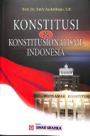 Sampul Konstitusi dan Konstitusionalisme Indonesia