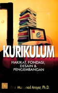 Sampul Kurikurum Hakikat, Fondasi, Desain & Pengembangan