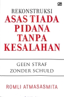 Sampul Rekonstruksi Asas Tiada Pidana Tanpa Kesalahan