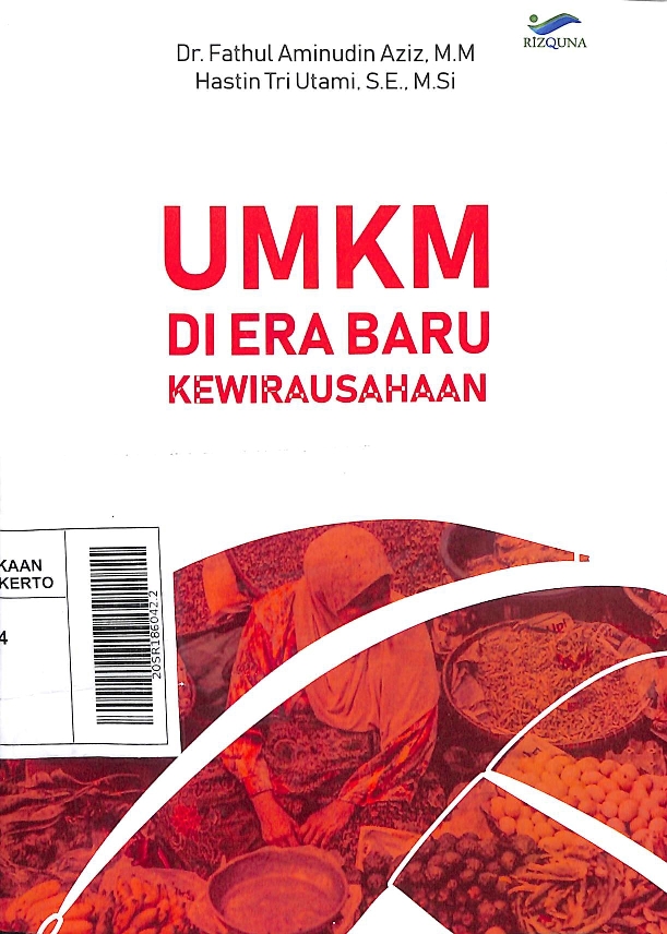 Sampul UMKM Di Era Baru Kewirausahaan