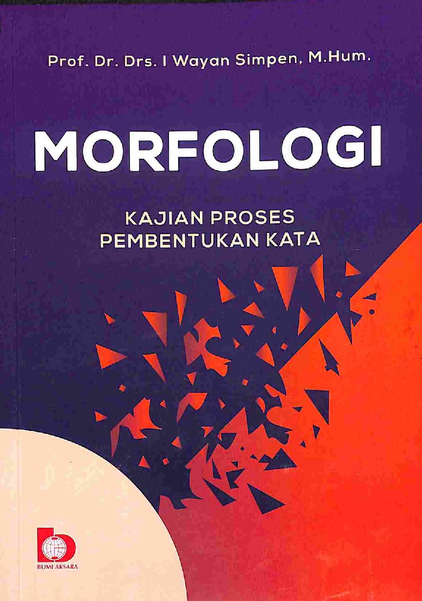 Sampul Morfologi : Kajian Proses Pembentukan Kata