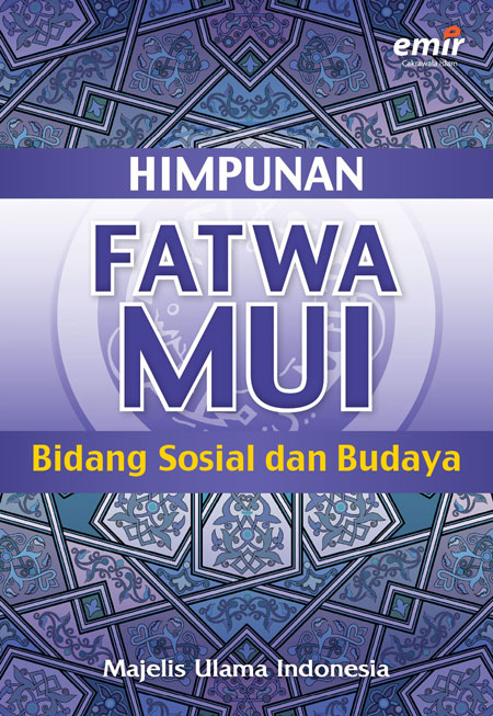 Sampul Himpunan Fatwa MUI : Bidang Sosial dan Budaya