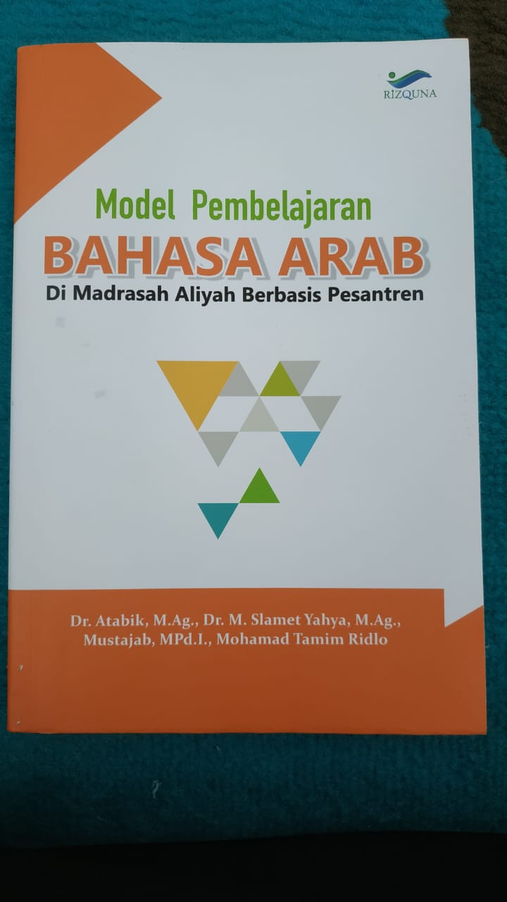 Sampul Model Pembelajaran Bahasa Arab di Madrasah Aliyah Berbasis Pesantren