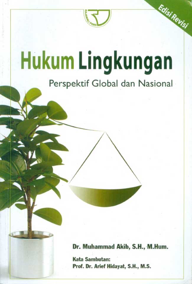 Sampul Hukum Lingkungan : Perspektif Global dan Nasional