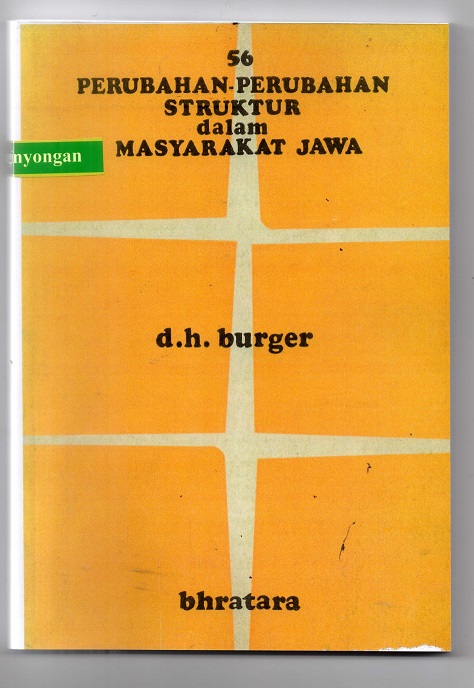 Sampul 56 Perubahan-perubahan Struktur Dalam Masyarakat Jawa