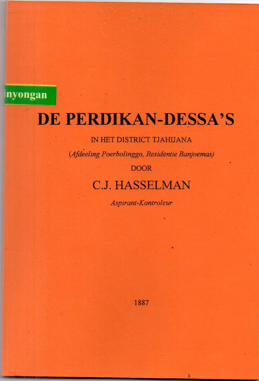 Sampul De Perdikan-Dessa's In Het District Tjahijana (Afdeeling Poerbolinggo, Residentie Banjoemas)