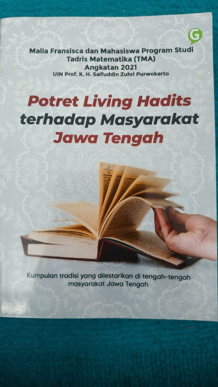 Sampul Potret Living Hadits terhadap Masyarakat Jawa Tengah