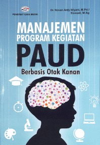 Sampul Manajemen Program Kegiatan PAUD Berbasis Otak Kanan